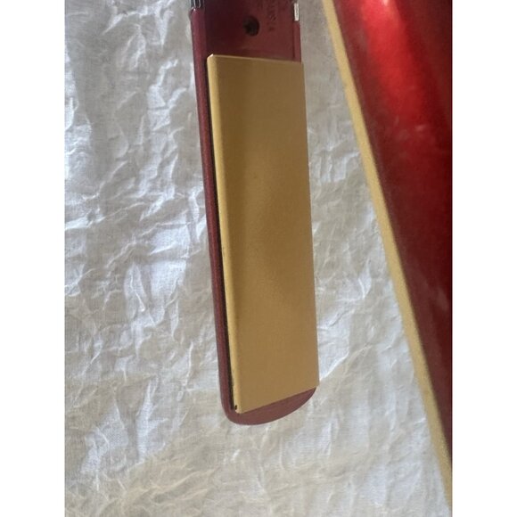 Chi Ceramic Flat Iron 1” Tested GF1159 Hair Straightener Red Silver Long‎ Cord - Picture 5 of 8